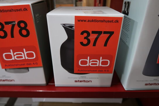 Stelton Amphora termokande sort 1 liter med låg