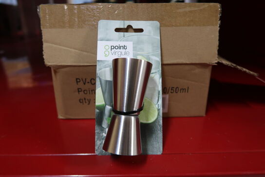 6 stk. Point Virgule målebæger 3/5 cl