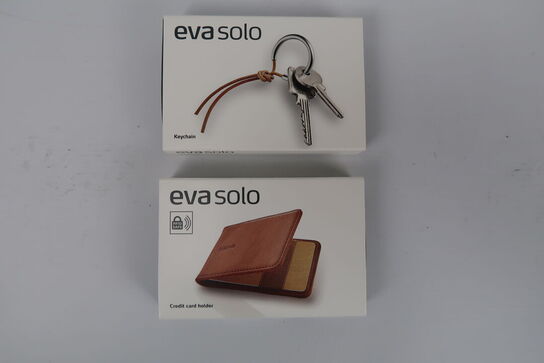 Eva Solo nøglering & kortholder - brun