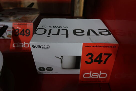 Eva Trio Recycled Rustfrit Stål gryde 2,2 liter