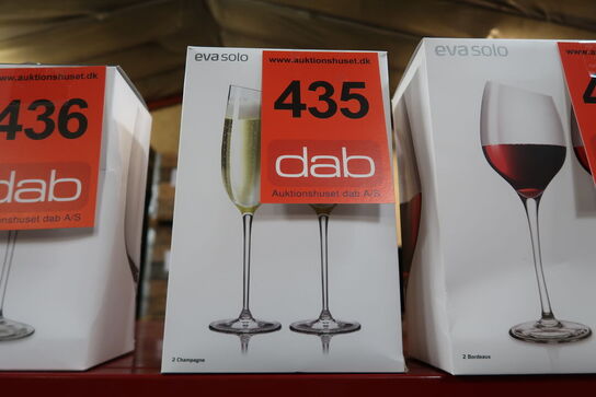 2 stk. Eva Solo champagneglas 20 cl