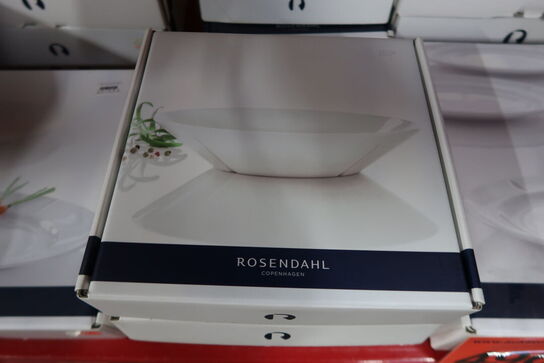 4 pk. Rosendahl Grand Cru dyb tallerken hvid 19 cm