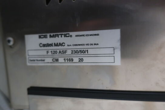 Ismaskine ICEMATIC D100 (F 120 ASF) m. kammer