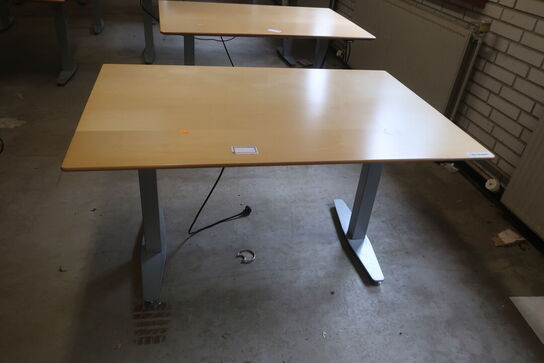 Elhæve/sænkebord 80x120 cm