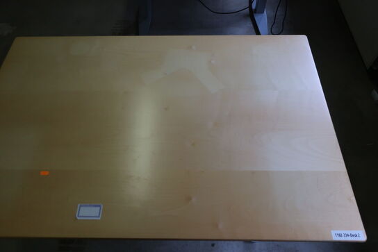 Elhæve/sænkebord 80x120 cm