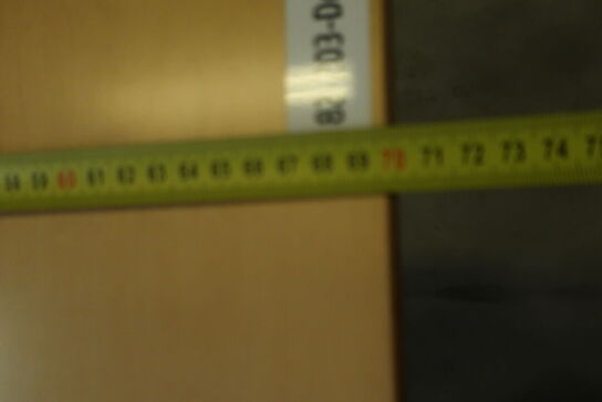 Elhæve/sænkebord 70x100 cm