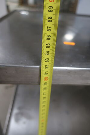 Rullebord i rustfrit stål