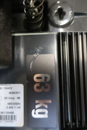 Kranhoved VERLINDE VR2 0608 B3F m. EUROCHAIN talje