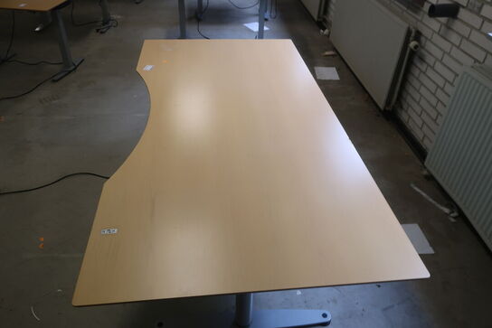 Elhæve/sænkebord 100x200 cm