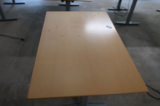 Elhæve/sænkebord 80x120 cm