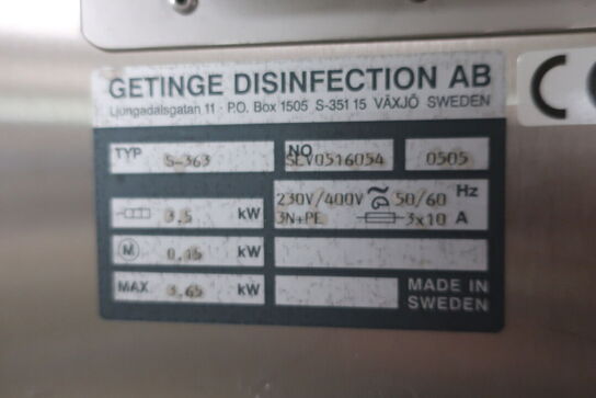 Tørreskab GETINGE 363