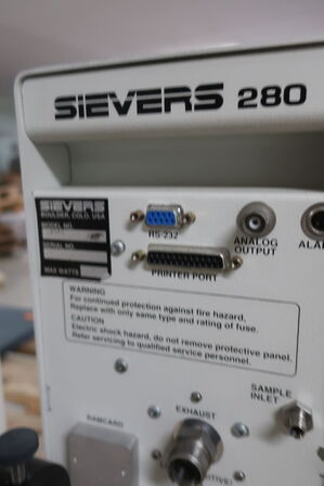 Analyseapparat til nitrogenoxid SIEVERS 280