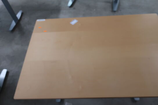 Elhæve/sænkebord 80x120 cm