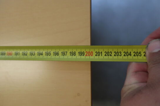 Elhæve/sænkebord 100x200 cm