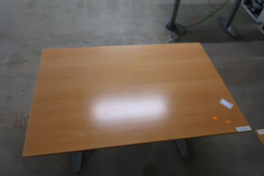 Elhæve/sænkebord 80x120 cm