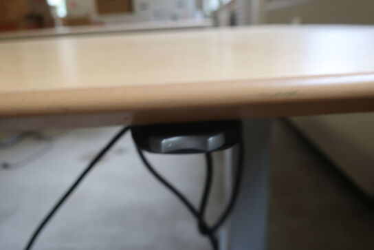 Elhæve/sænkebord 80x160 cm