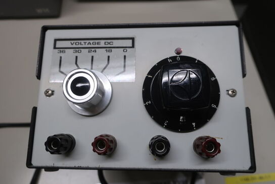 Variabel strømforsyning 0-36V DC