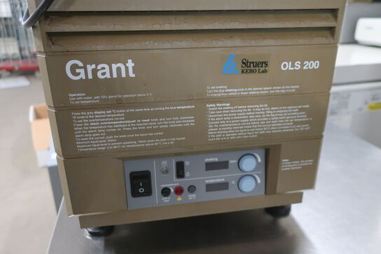 Vibrerende vandbad GRANT OLS 200 m. varme 