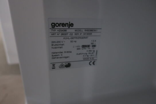 Køle/fryseskab GORENJE HZS4067