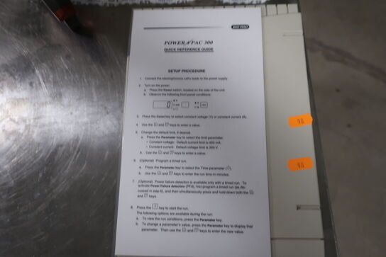 Elektroforese strømforsyning BIORAD POWERPAC 300