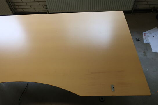 Elhæve/sænkebord 100x200 cm