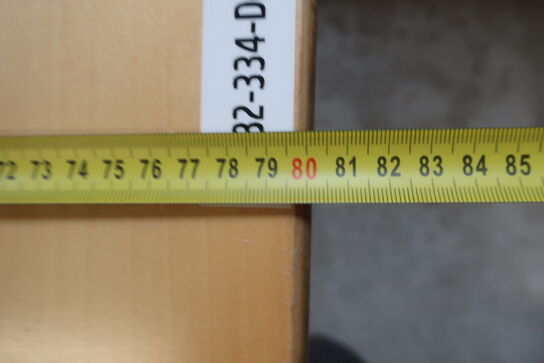 Elhæve/sænkebord 80x120 cm