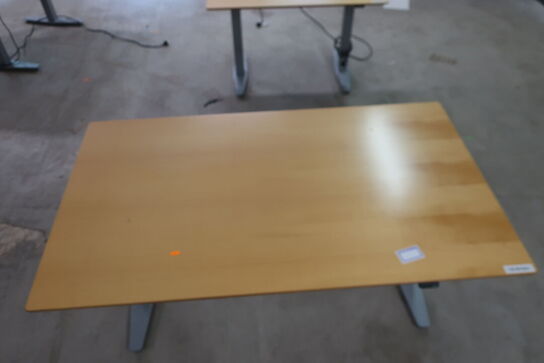 Elhæve/sænkebord 80x140 cm