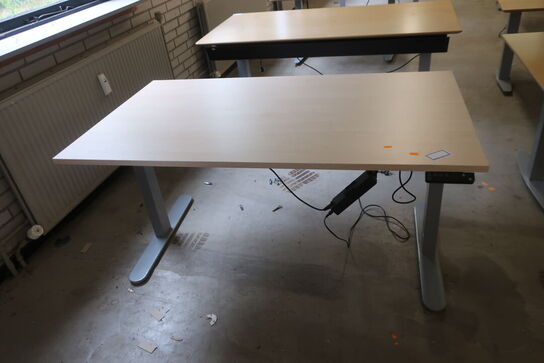 Elhæve/sænkebord 80x140 cm