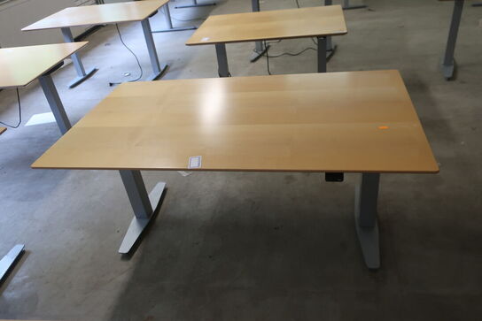 Elhæve/sænkebord 80x140 cm