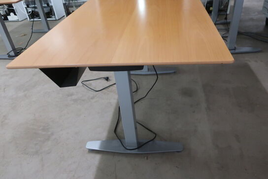 Elhæve/sænkebord 80x120 cm