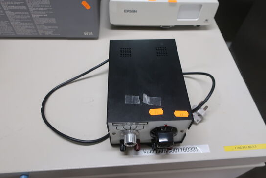 Variabel strømforsyning 0-36V DC