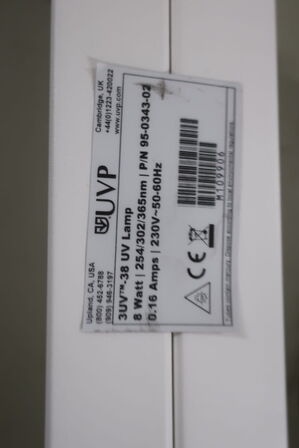 UV lampe 3UV-38 UVP 254/302/365nm