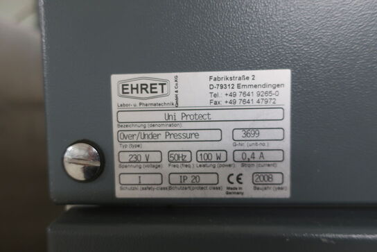 Luftstrømningsskab EHRET Uni Protect