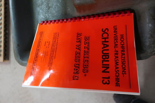 Fræser SCHAUBLIN 13