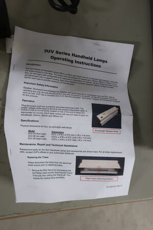 UV lampe 3UV-38 UVP 254/302/365nm