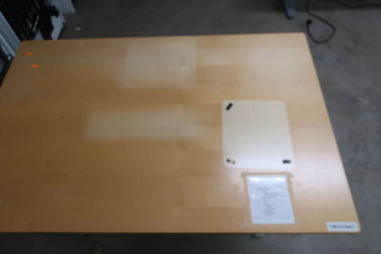 Elhæve/sænkebord 80x120 cm