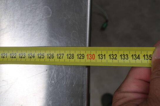 Arbejdsbord m. hævefunktion 130x66 cm