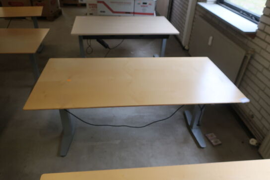 Elhæve/sænkebord 80x160 cm