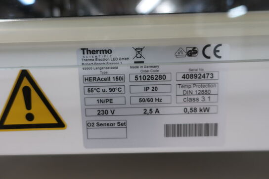 Inkubator THERMO SCIENTIFIC HERAcell 150i