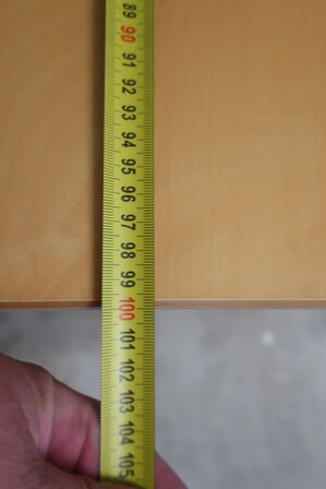 Elhæve/sænkebord 70x100 cm