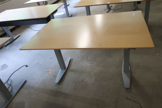 Elhæve/sænkebord 80x120 cm