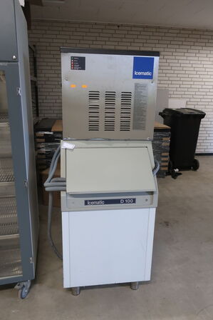 Ismaskine ICEMATIC D100 (F 120 A) m. kammer