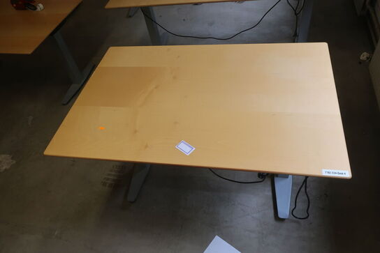 Elhæve/sænkebord 80x120 cm