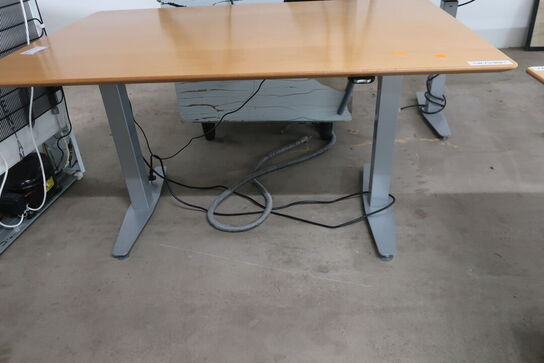 Elhæve/sænkebord 80x120 cm