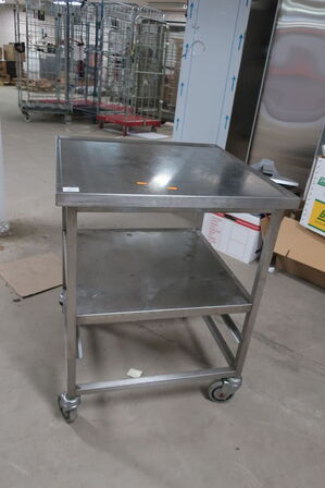 Rullebord i rustfrit stål