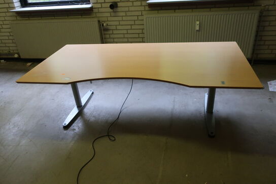 Elhæve/sænkebord 100x200 cm