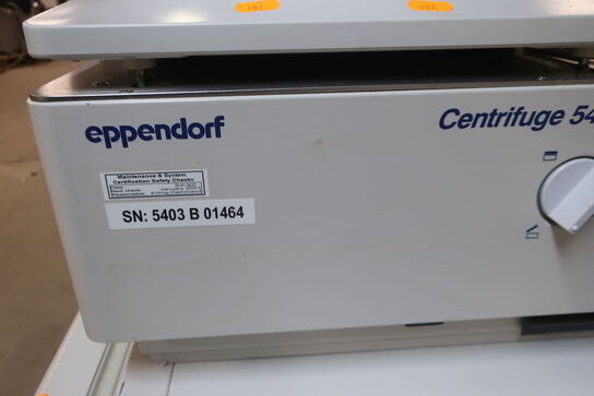 Centrifuge EPPENDORF Centrifuge 5403