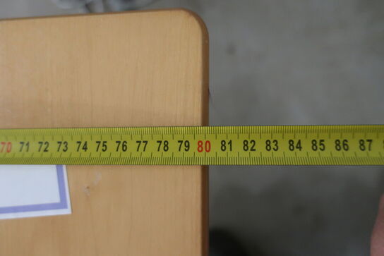 Elhæve/sænkebord 80x120 cm