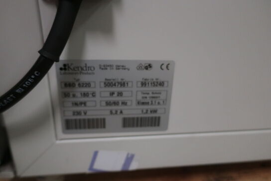 Inkubator HERAEUS BBD 6220