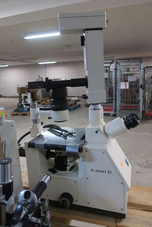 Digitalt mikroshop ZEISS Axivert 10